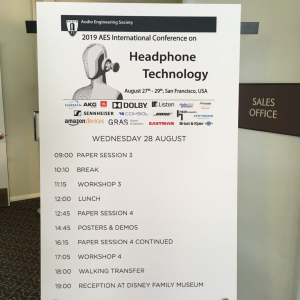 PLUGGY @ AES conference on Headphones Technology